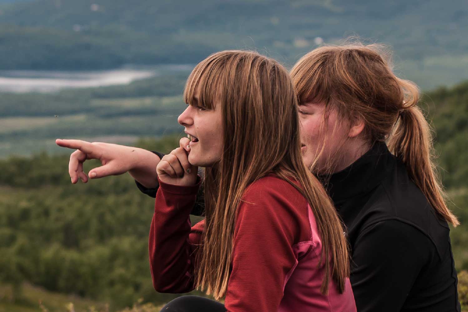 Jenter i fjellet
